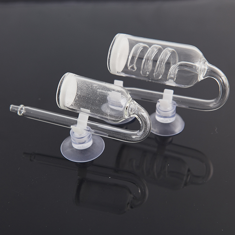 Diffuseur de CO2 en spirale, 1 pièce, compteur de bulles pour Aquarium, diffuseur de réservoir de plantation