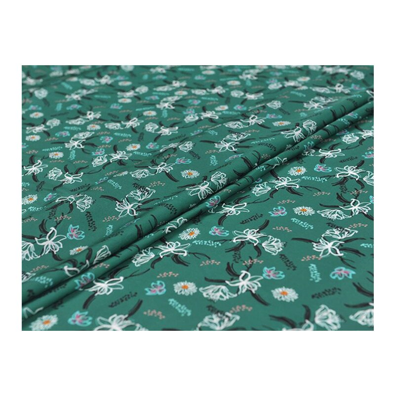 Mulberry silk double joe fabric cloth per meter 14mm 140 cm wide matt shirt dress pants fabric express