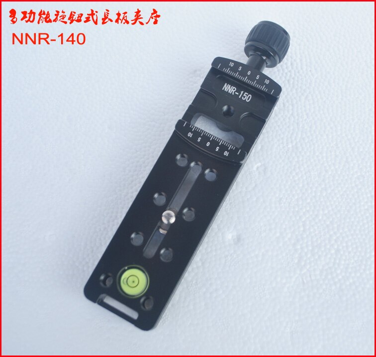 150mm Nodal Slide Rail Quick Release Plaat Klem Adapter Voor Macro Panoramisch Arca Aluminium Quick Release Plaat Statief