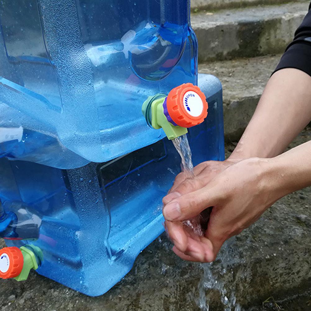 18L Outdoor BPA-Free Reusable Plastic Water Bottle Gallon Jug Storage Container Outdoor Plastic Pure Bucket