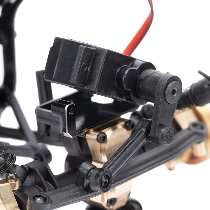 Metalen Servo Beugel Upgrade Onderdelen Voor 1/24 Rc Crawler Axiale SCX24 90081 AXI00002 Spare Accessoires