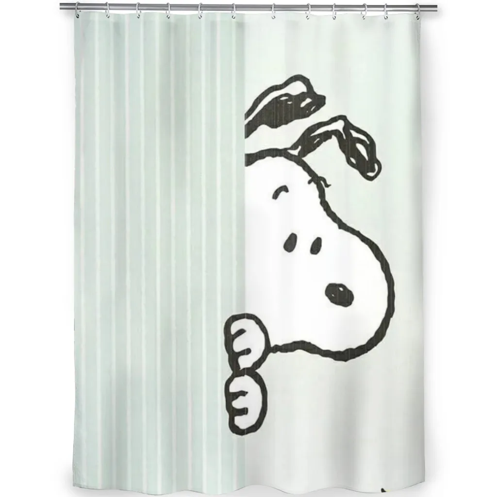 snoopy Dusche Vorhang Pro Bad ästhetisch Zimmer Dekoration