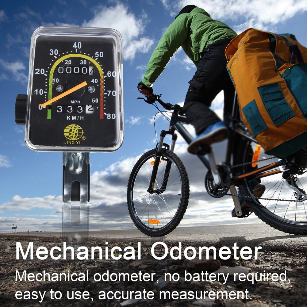 Bici Bicicletta Tachimetro Bicicletta Ciclocomputer Impermeabile Contachilometri Meccanico Mountain Bike Tabella dei Codici Per 26/27.5/28/29 pollici Bici