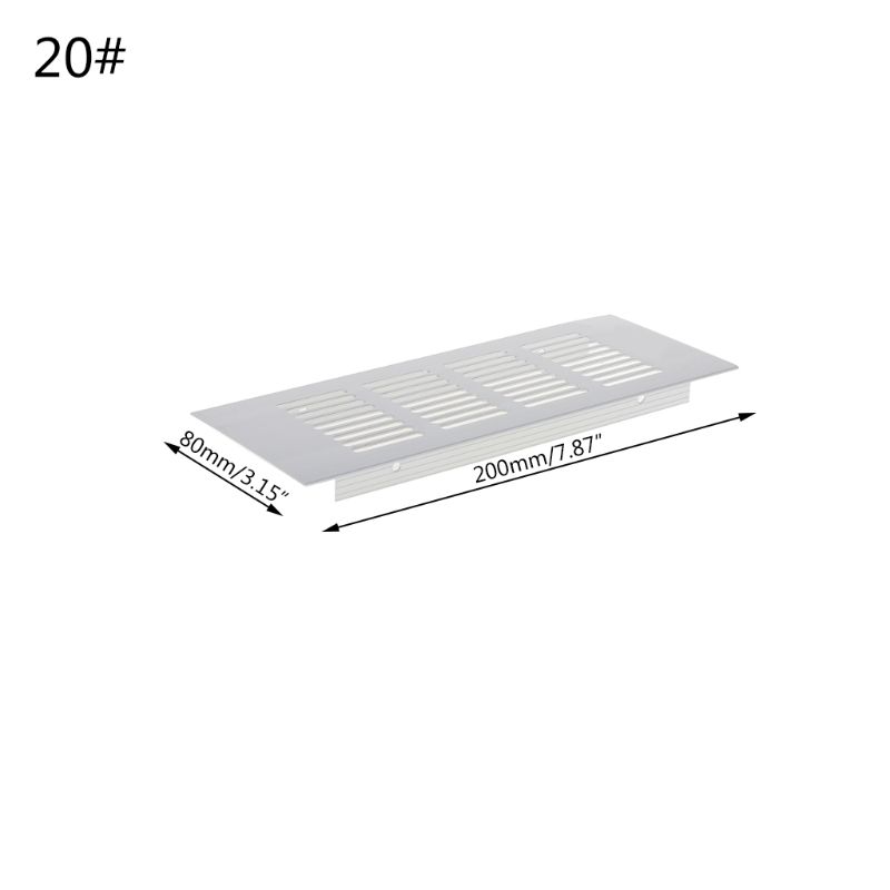 Aluminum Alloy Air Vent Perforated Sheet Web Plate Ventilation Grille