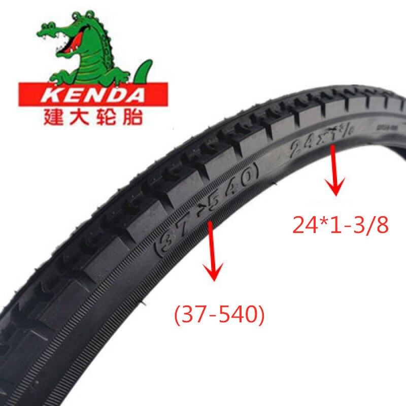 Kenda rullestol dekk 24 x 1-3/8 stiksikre tykkere dekk