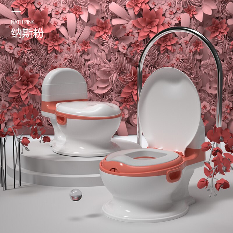 6 Months To 8 Years Simulated Toilet Portable Children's Potty Baby Potty Training Girls Boy Kids Newborns Toilet