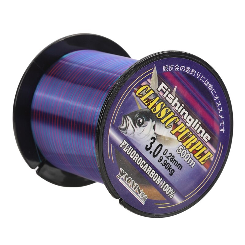 500m fiskesnøre japansk nylon slitesterk monofilament stein havfiskesnøre tråd bulksnelle karpefiske alle størrelse 0.4 to 8.0