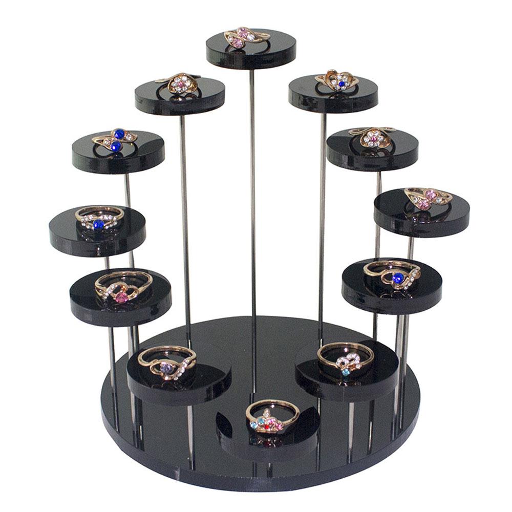 Cupcake Houder Transparant Stand Zwarte Mode Rack Cake Rack Houder Creatieve Cupcake Stands Feestartikelen Tool Decoratie