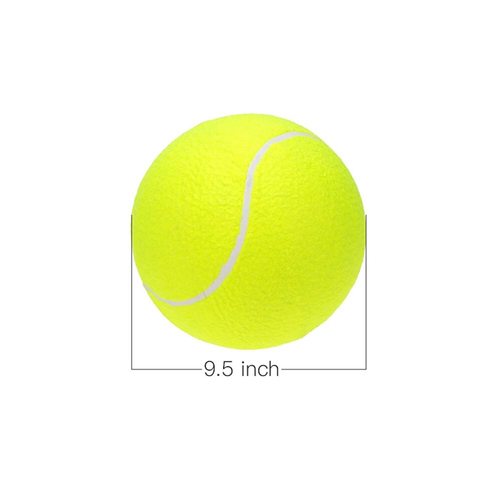 8" Inflatable Training Tennis Ball Indoor Outdoor Practice Ball Inflatable Tennis Ball for Children Adult Pet Fun Kid: 9.5 inch
