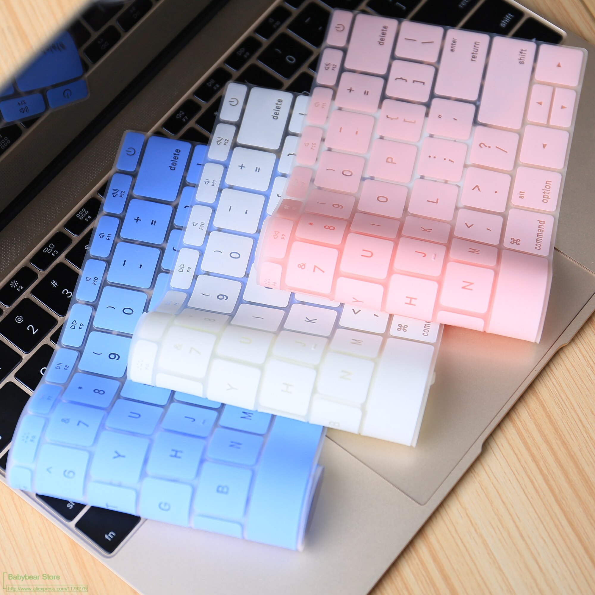 Funda para teclado europeo, Europeo, Europeo, Enter, Inglés para Macbook Pro 13 15 con barra táctil A1706 A1707