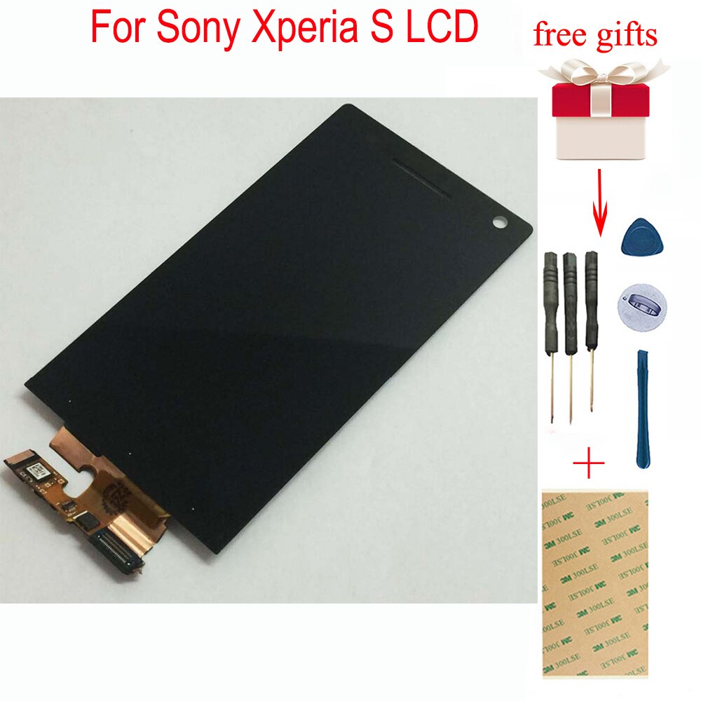 Módulo de pantalla LCD para Sony Xperia S LT26i, montaje Digitalizador de pantalla táctil para Sony LT26, Sony Xperia S LT26, LCD Touch