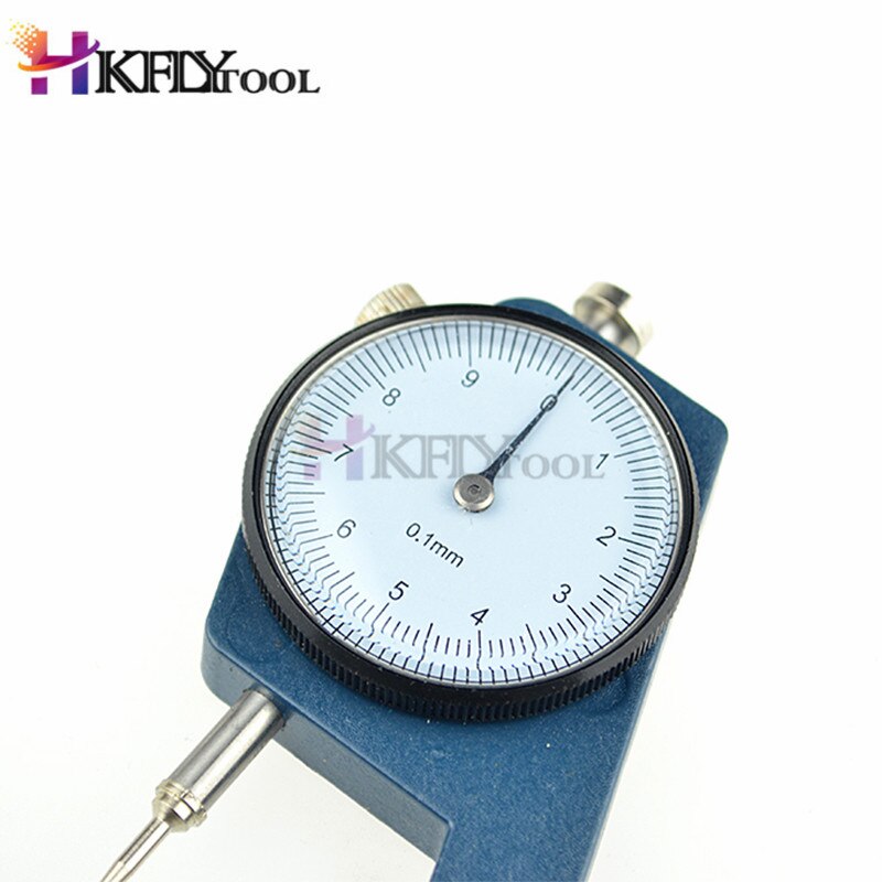 Jauge d'épaisseur de cadran 0-20mm, épaisseur du cuir, testeur de métal, outil de maroquinerie, mesure de calibre, étrier