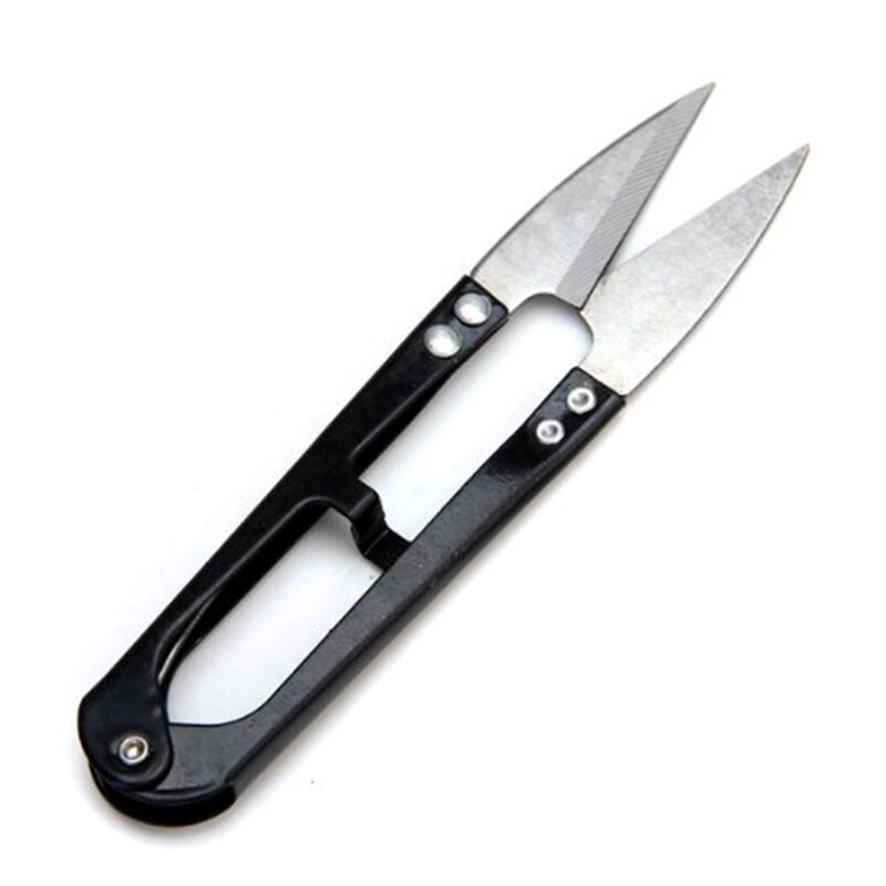 U form sax trådklämmor färg slumpmässigt perfekt för pärlsträngning, sömnad och broderi/detaljhandel