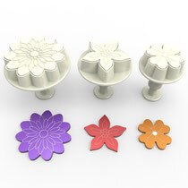 Blumen Ausstecher mit Auswerfer