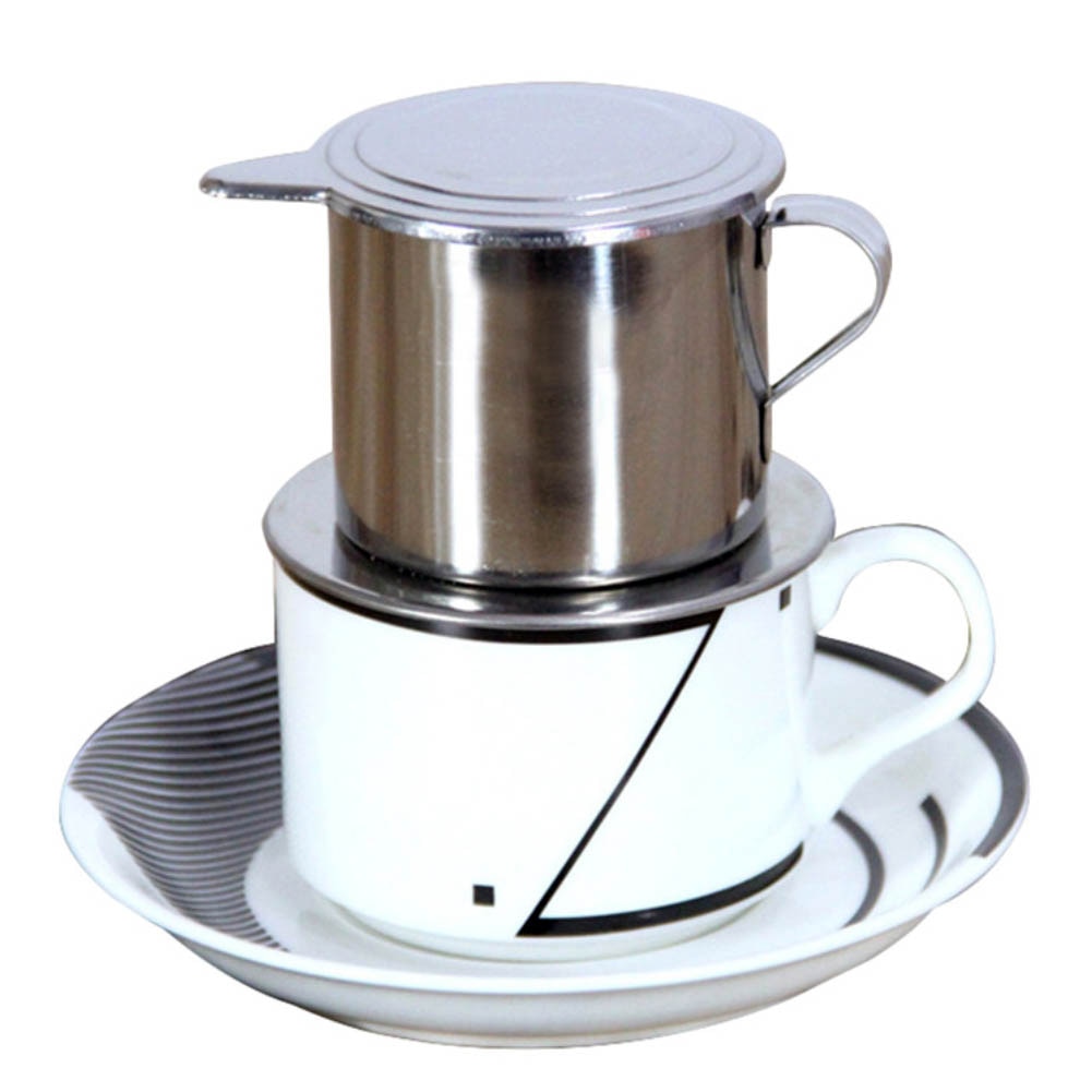 50/100ml vietnam stil rustfritt stål kaffe drypp filter maker gryte infuse kopp bærbart hjemmekontor reise camping slitesterk