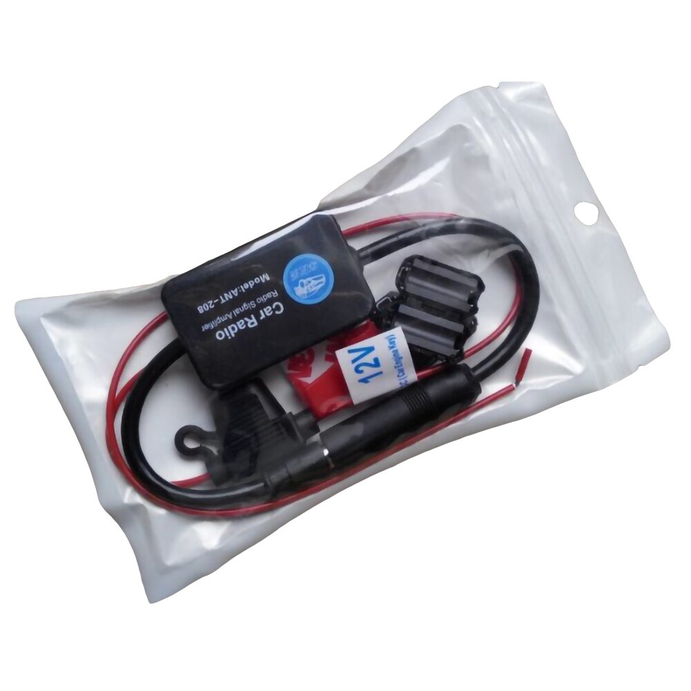 Car Antenna Signal Amplifier Universal Auto Fm Am Radio Signal Antenna Aerial Signal Amp Amplifier 12v Signal Antenna Enhance