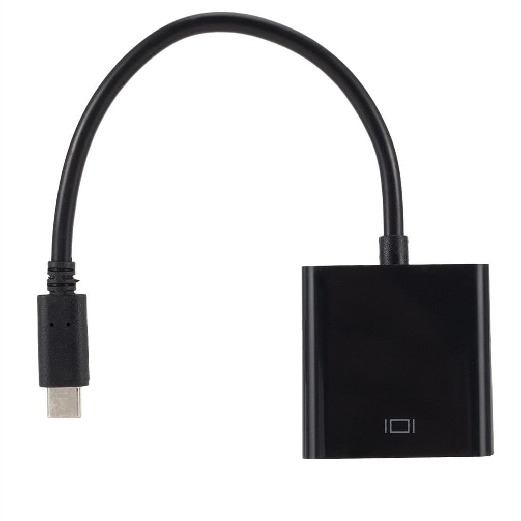 USB3.1 Type C Naar Vga Adapter Kabel USB-C Male Naar Vga Vrouwelijke Video Overdracht Lijn Ondersteuning MA3