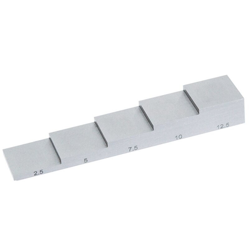 Ultrasonic Thickness Gauge Calibration Step Test Block 5 Step Test Block (1018 Steel)