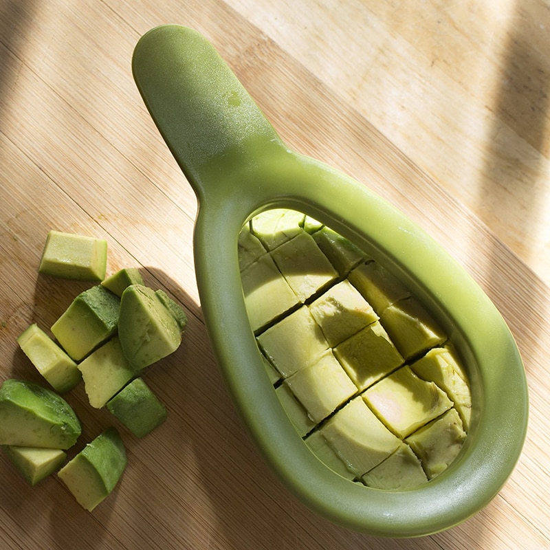 Avocado Slicer Cuber Tool Meloen Cutter Dice & Cube Avocado 'S met Gemak Keuken Gadgets