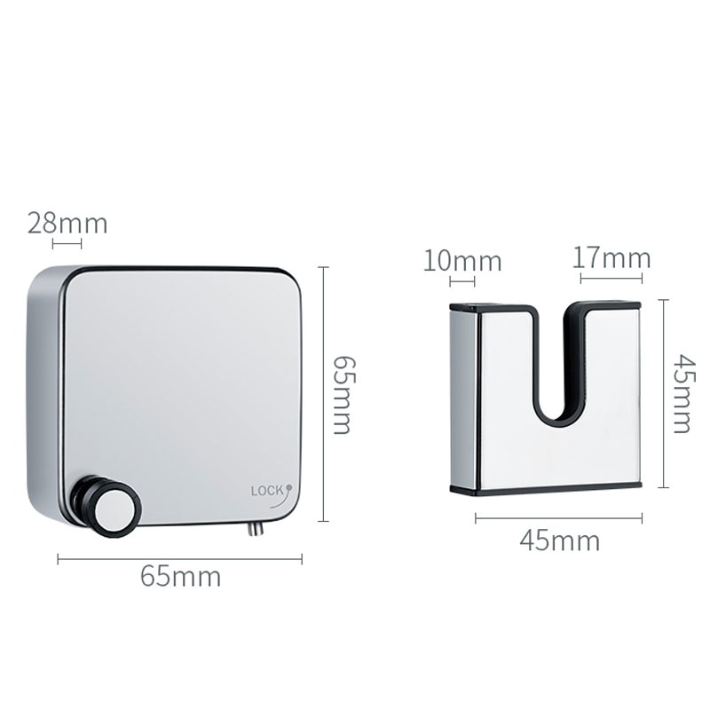 Dookole Retractable Clothesline, 3.5m Retracting Clothes Line Heavy Duty Shower Line for Wet Clothes and Quilt