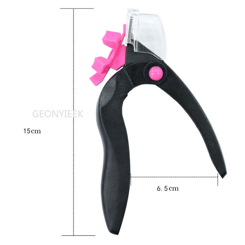 Triple Cut Acryl Tip Cutter Met Catcher &amp; Meten Wijzerplaat (6 Size Opties) professionele Acryl Nagelknipper-Nail Tip Cutter