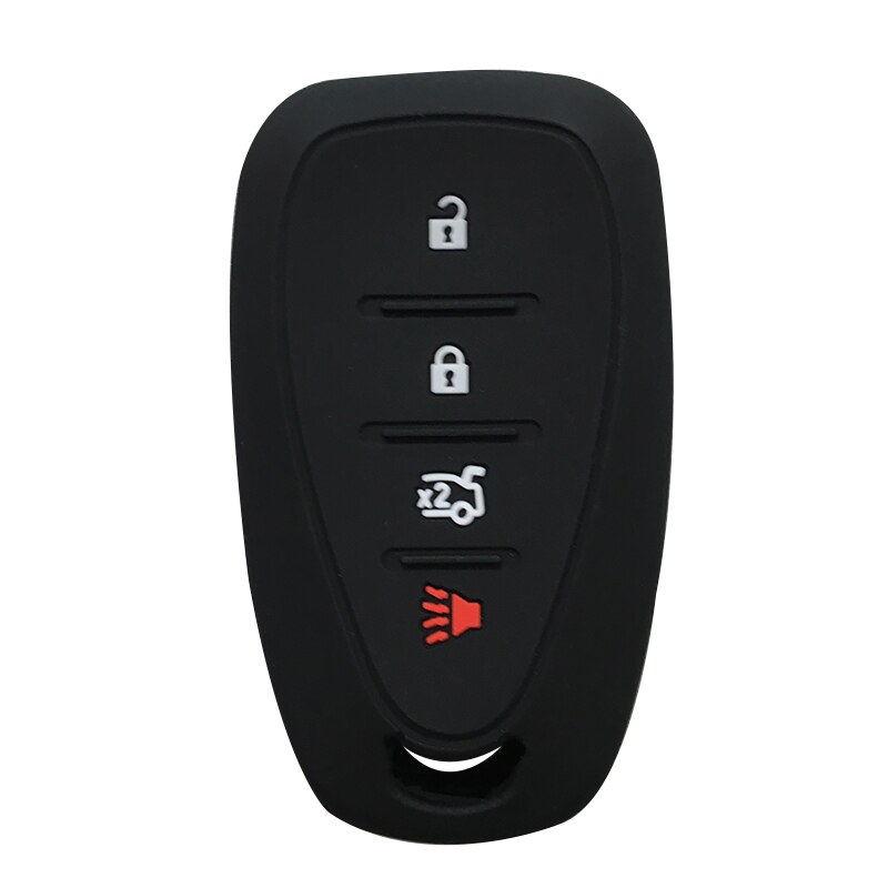 Silicagel autosleutelhoesje voor chevrolet sleutel afstandsbediening hoesje chevrolet camaro cruze malibu hoesje voor sleutelhanger alarm