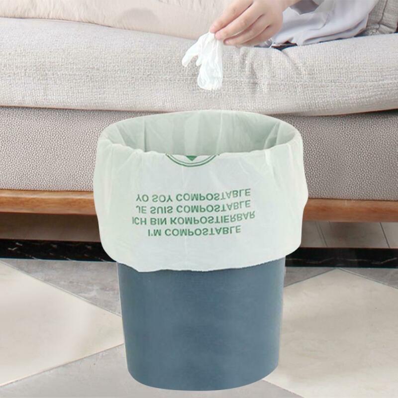 Sacos de lixo biodegradáveis da proteção ambiental 50 sacos de lixo compostáveis da cozinha