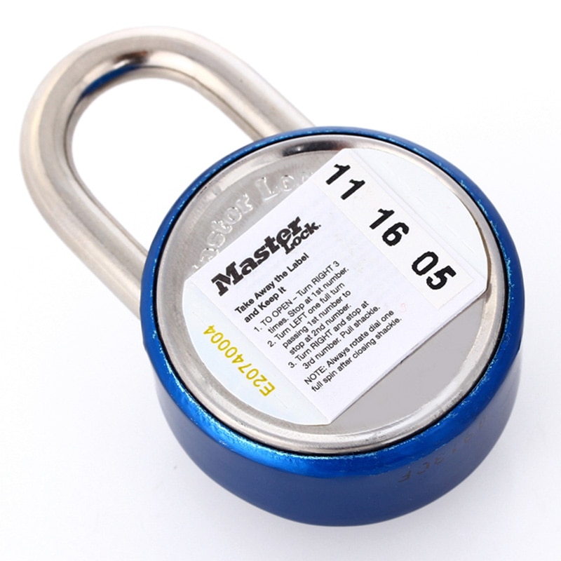 Safe Fixed Number Locks Turntable Gym Cabinet Wardrobe Student Door Lock Letter Digital Rotating Password Steel Round Padlock