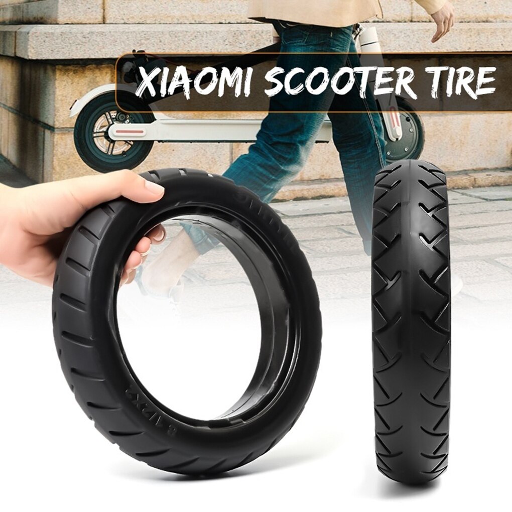 Boodun Replacement For Xiaomi M365 Electric Scooter Solid Tire Skateboard Tyre Non-pneumatic Wheels 8 1/2