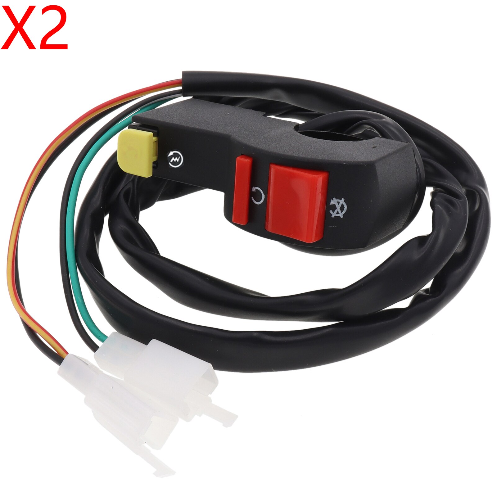 Motorcycle Horn Turn Signal Light Switch Kill Start For 7/8&#39;&#39; Handlebar Dirt Bike Scooter ATV ON/OFF: Switch B