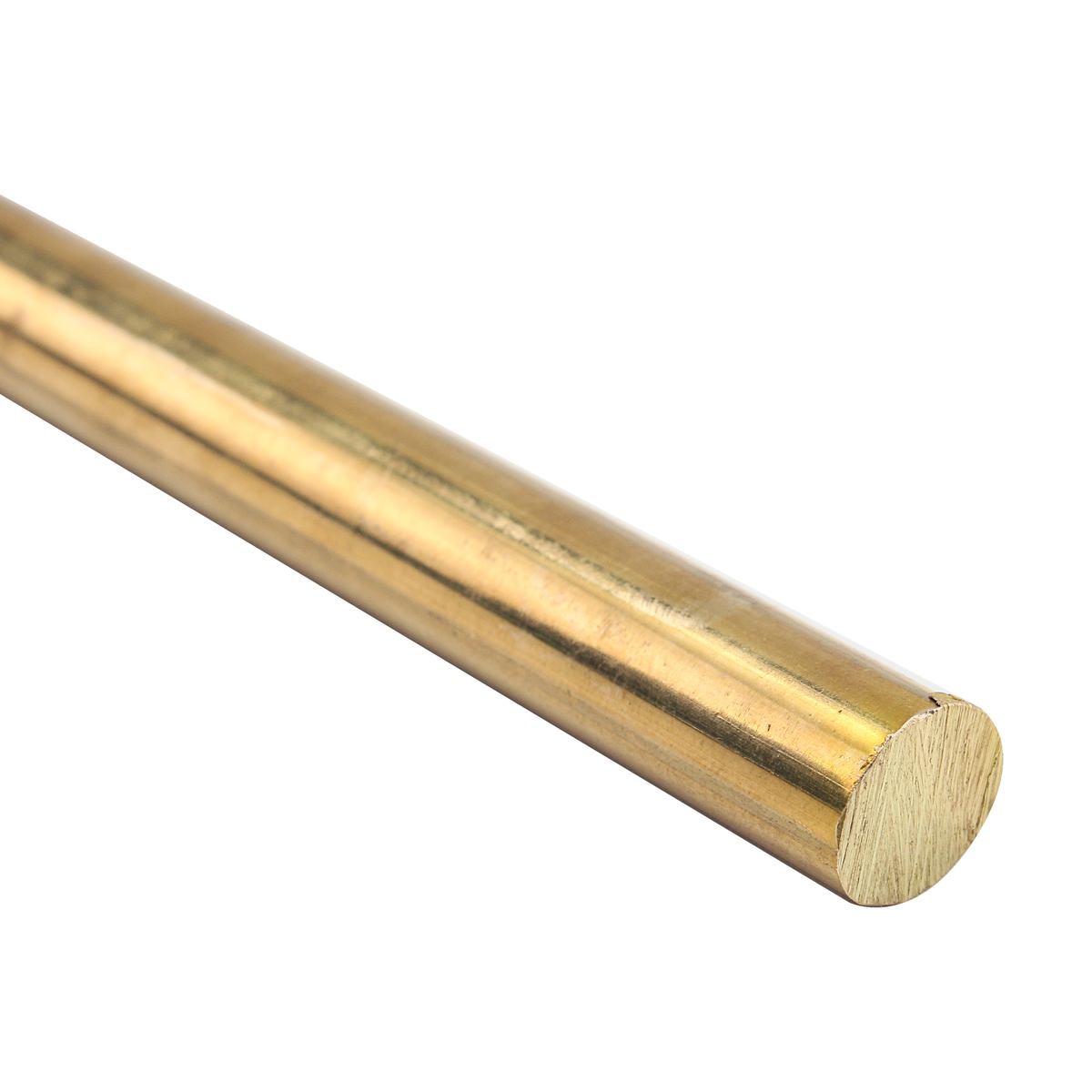 1 stk messing massiv rund stang pind 9mm diameter 300mm længde svejse stænger wire stick diy legetøj tilbehør
