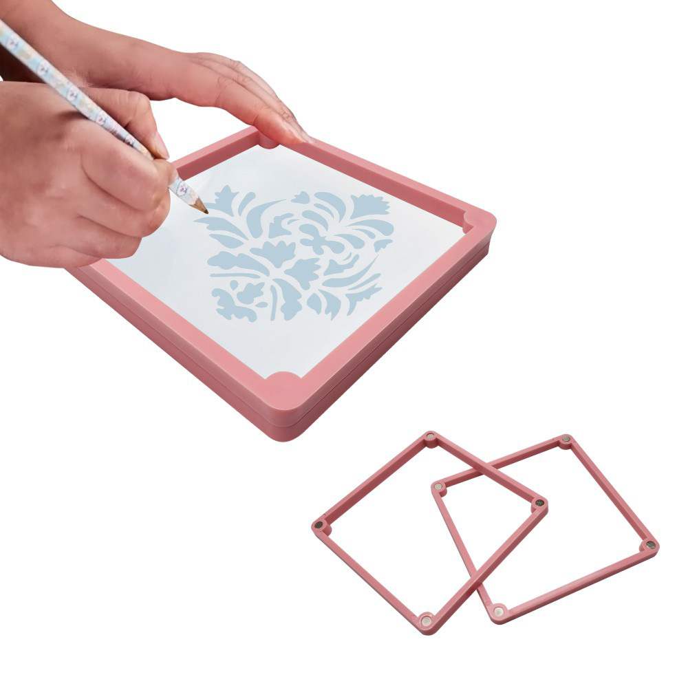 Cookie Stencil Vaststelling Frames Diy Mold Suiker Koekjes Bakken Magnetische Cookie Stencil Houder Willekeurige Kleur