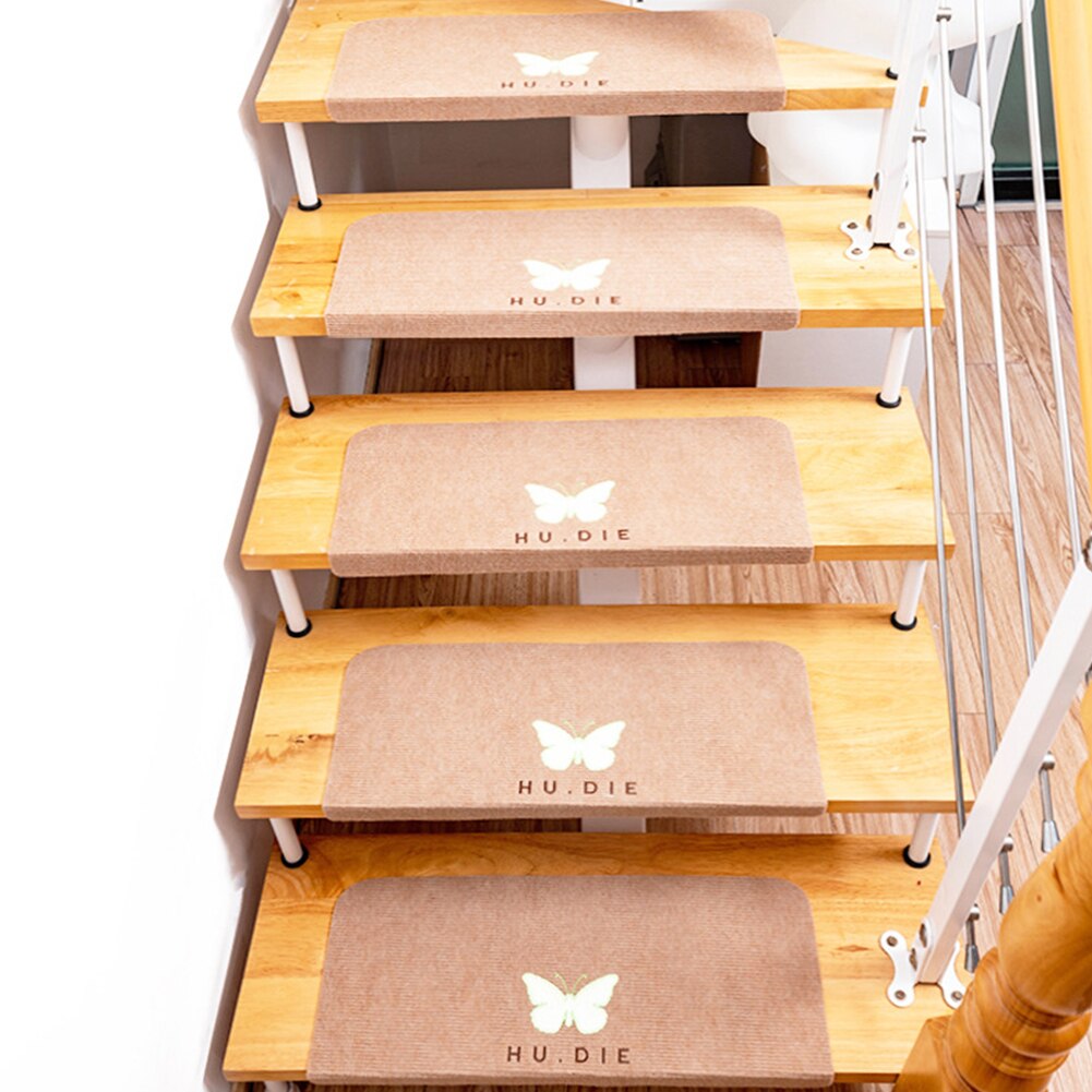 5 uds. De escalera , escalera, Protector interior, estera luminosa, cinta autoadhesiva antideslizante para suelo, Alfombra de seguridad, decoración del hogar