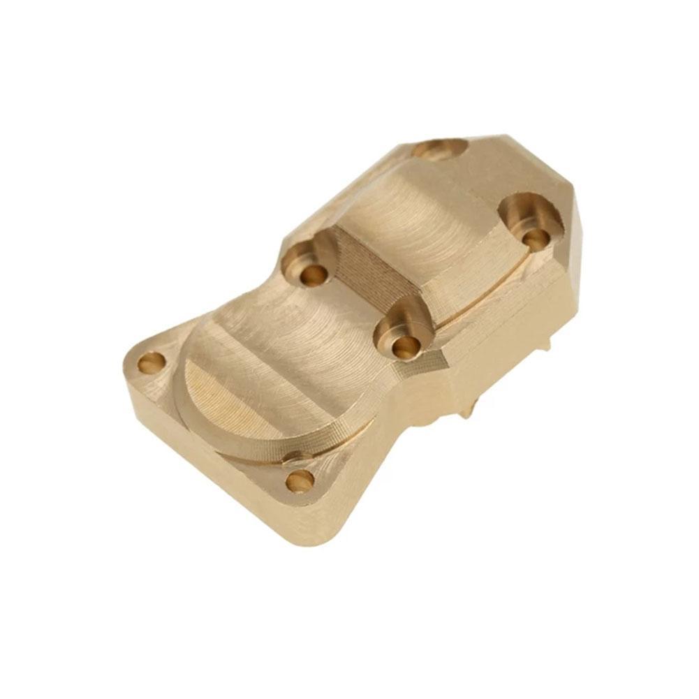 Messing Bridge Cover Contragewicht Cover Messing Tegengewicht Model 90081 Accessoires 23*14*8Mm SCX24 Auto Voor Axiale g8R1