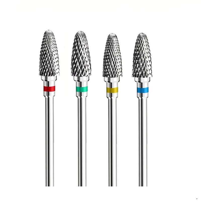 Brocas de carburo de tungsteno para uñas, accesorios de taladro eléctrico para manicura, fresas para quitar esmalte de uñas en Gel, herramientas para uñas Efiles