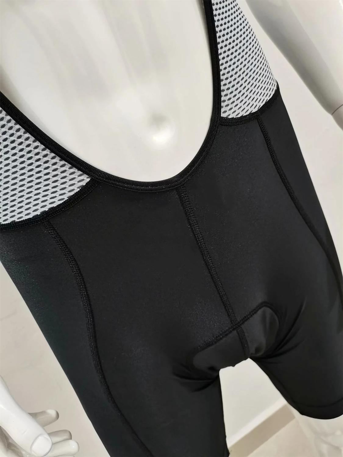 Sikma Men’s Cycling Bib Tights – Lycra Gel Padded Compression Pants For All-Season Riding