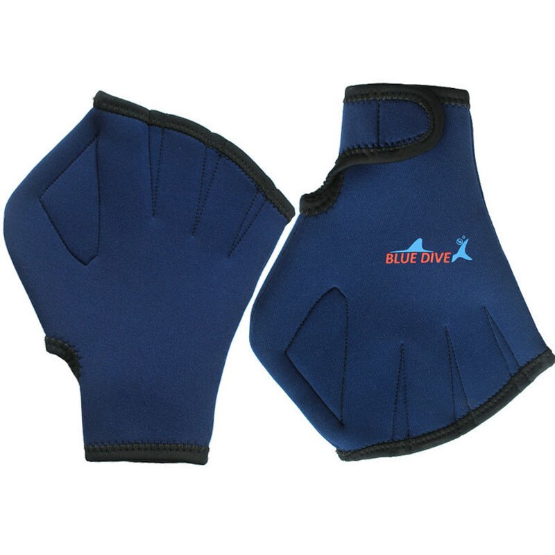 Duiken Handschoenen 2Mm Zwemmen Handschoenen Peddels Neopreen Volwassenen Hand Zwemvliezen Dive Apparatuur Zwemmen Training Vingerloze Peddels