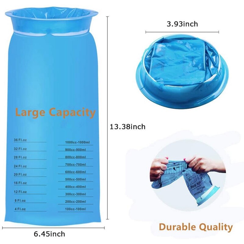 2/10 pièces jetable vomi sac en plastique voyage avion mouvement voiture mal de mer organisateur Portable sac poubelle accessoires de nettoyage à la maison