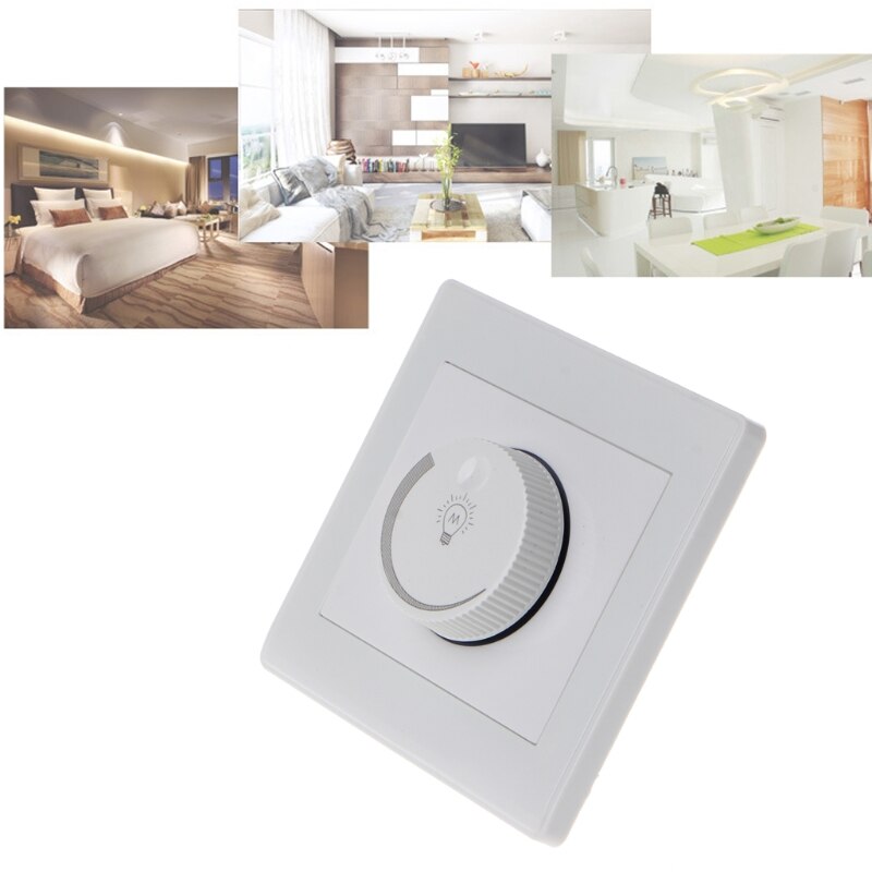 1PC 220V Light Dimmer Switch Adjustable Brightness Controller for filament Lamp 6XDD