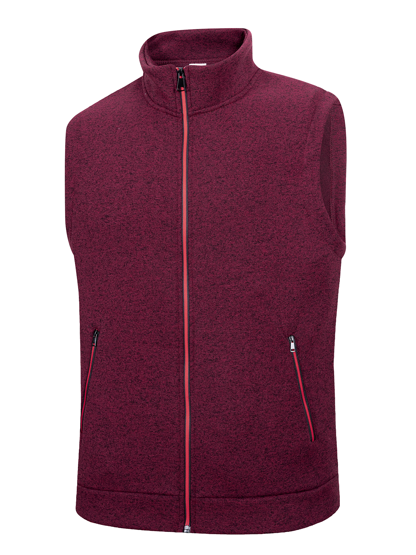 Herbst und Winter männer Reißverschluss Weste Jacke lässig warm Stehkragen Ärmellose Mäntel Männer Streetwear Jacke Weste Spitzen: XXL / verrotten