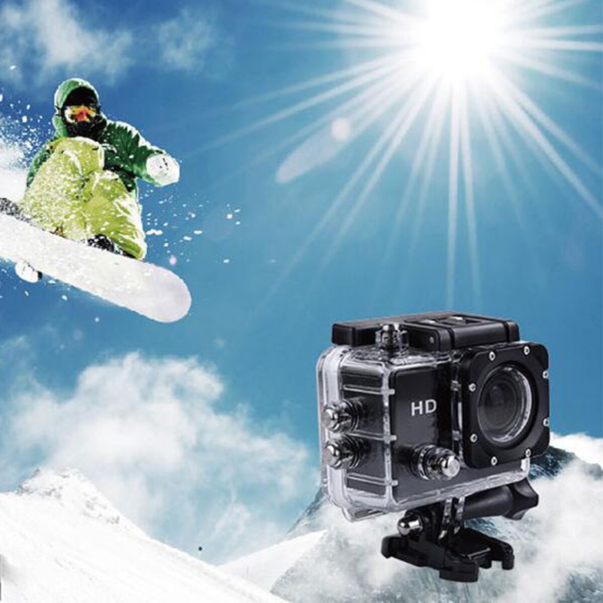 Mini Wifi Actie Camera Duiken 30M Waterdichte 1080P Full Hd Go Onderwater Helm Sport Camera Sport Dv 12MP foto Pixel Camera