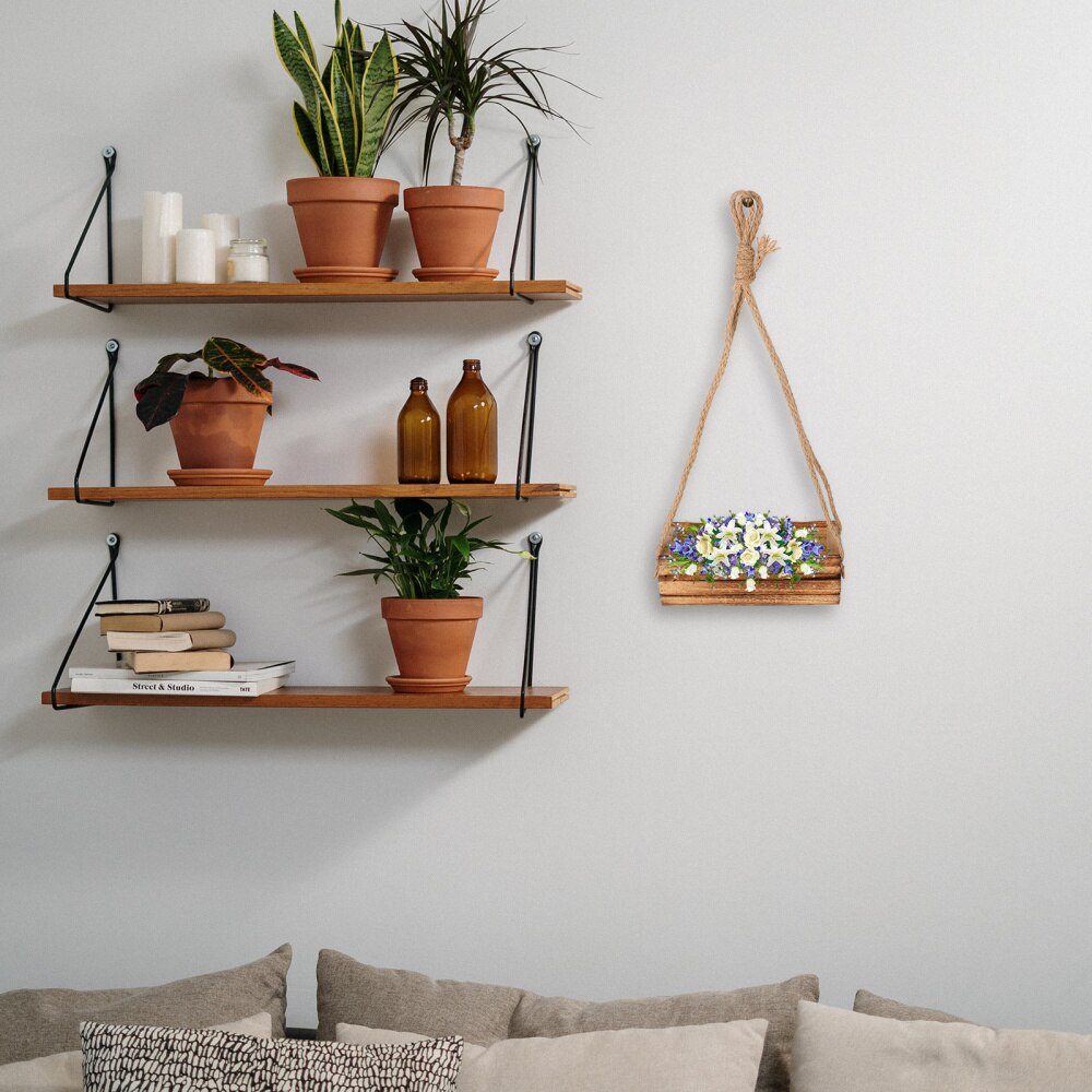 1PC Wall Hanging Decorative Flower Stand Flower Arrangement Box Floral Art Box