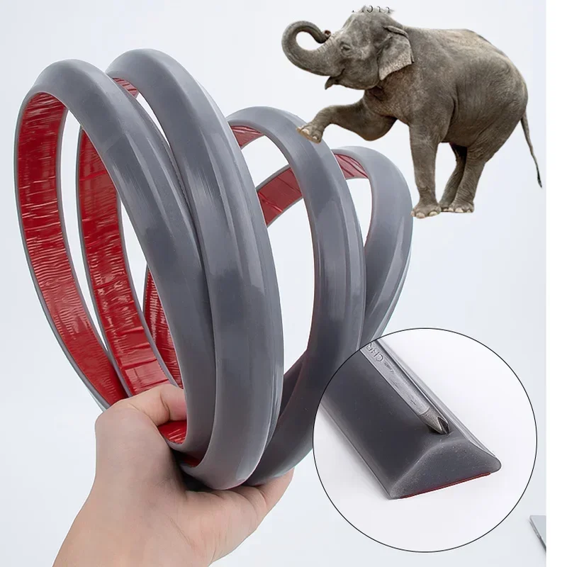 50 Cm-5 M Badkamer Water Stopper Water Partitie Droge En Natte Scheiding Overstromingsbarrière Rubber Dam Silicon water Blocker Glijdt Niet