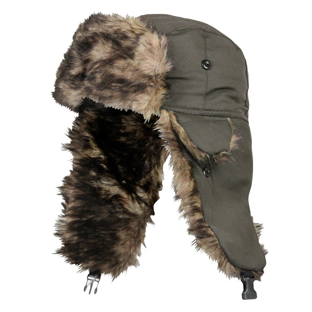 1PC White Waterproof Polyester Lei Feng Cap Earguard Hat For Men Women Winter Outdoor Accessories 36x36cm