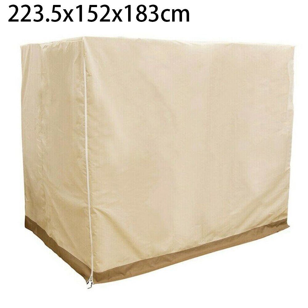 Seater Garden Swing Cover Patio Swing Chair Outdoor Garden Hammock Cover: 223 5x152 183cm