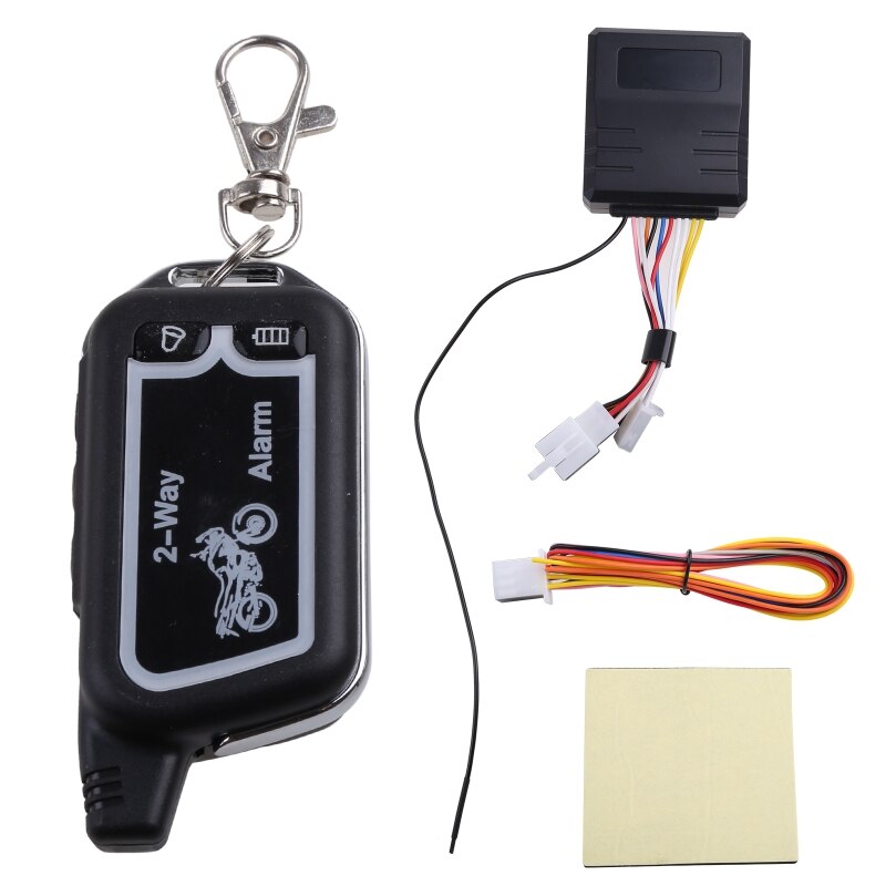 3XUB-sistema de alarma bidireccional para motocicleta, Sensor de vibración sensible, pantalla LED de advertencia