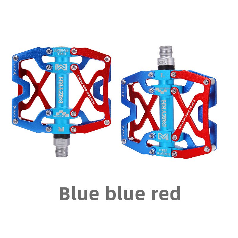 Bicycle Pedals Ultralight Aluminium Alloy Anti-Slip CNC BMX MTB Road Bike Pedal Cycling Sealed Bearing Bike Pedals: Orange