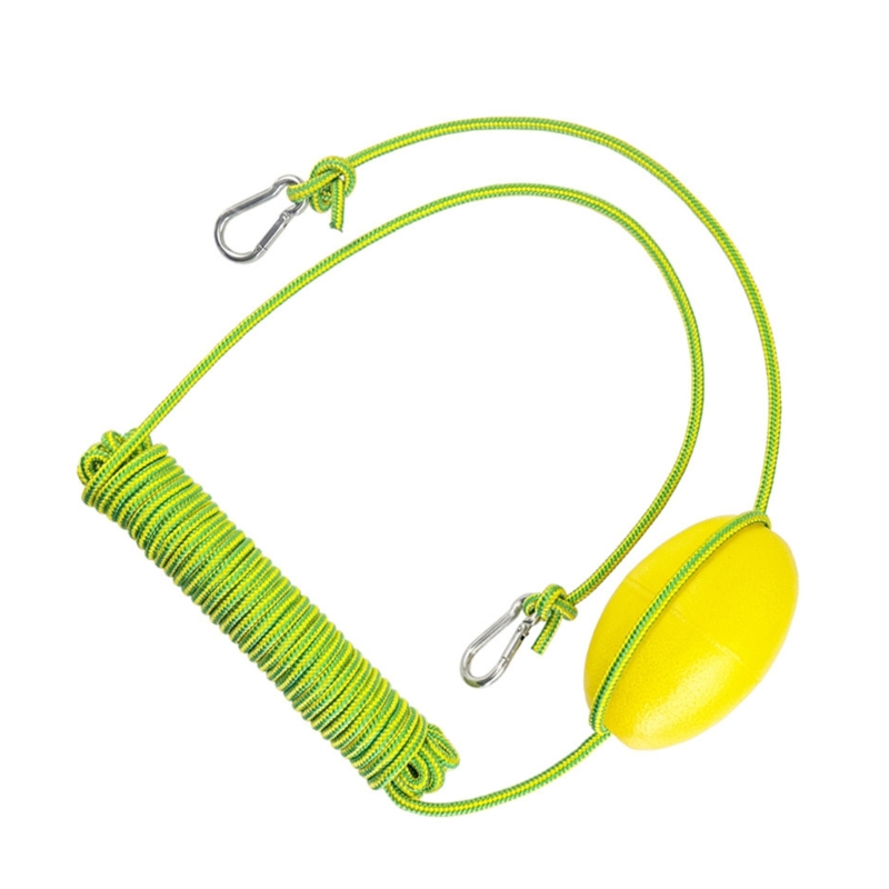 Kajak-Zubehör, Kajak-Boje, Schwimmleine, Marine-Seil, Drift-Anker, Schleppleine, Kajak-Wurfleine mit Haken