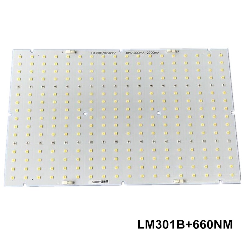 Samsung QB288 V2 quantum led grow lamp plate LM301B 3000K 3500K 660nm UV IR pre-drilled radiator Meanwell 320w 480w power supply