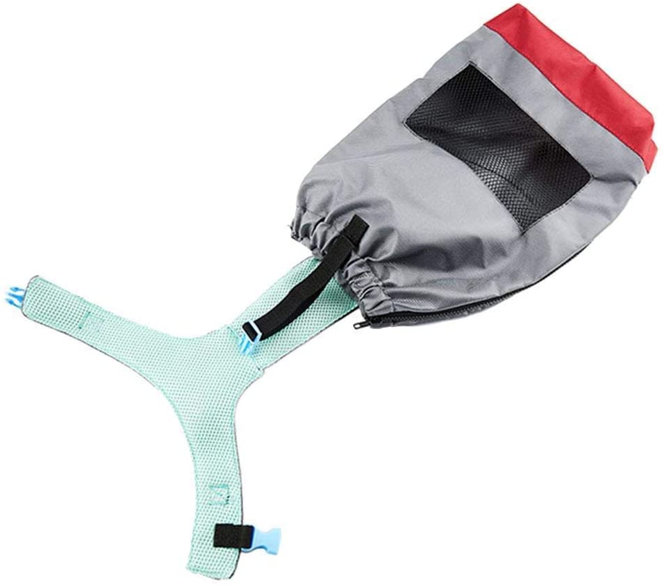Sac de traînée pour animaux de compagnie paralysés, sac de traînée de marche en tissu Oxford résistant à l'usure pour chat chien handicapé, fauteuil roulant pour animaux de compagnie: XXS